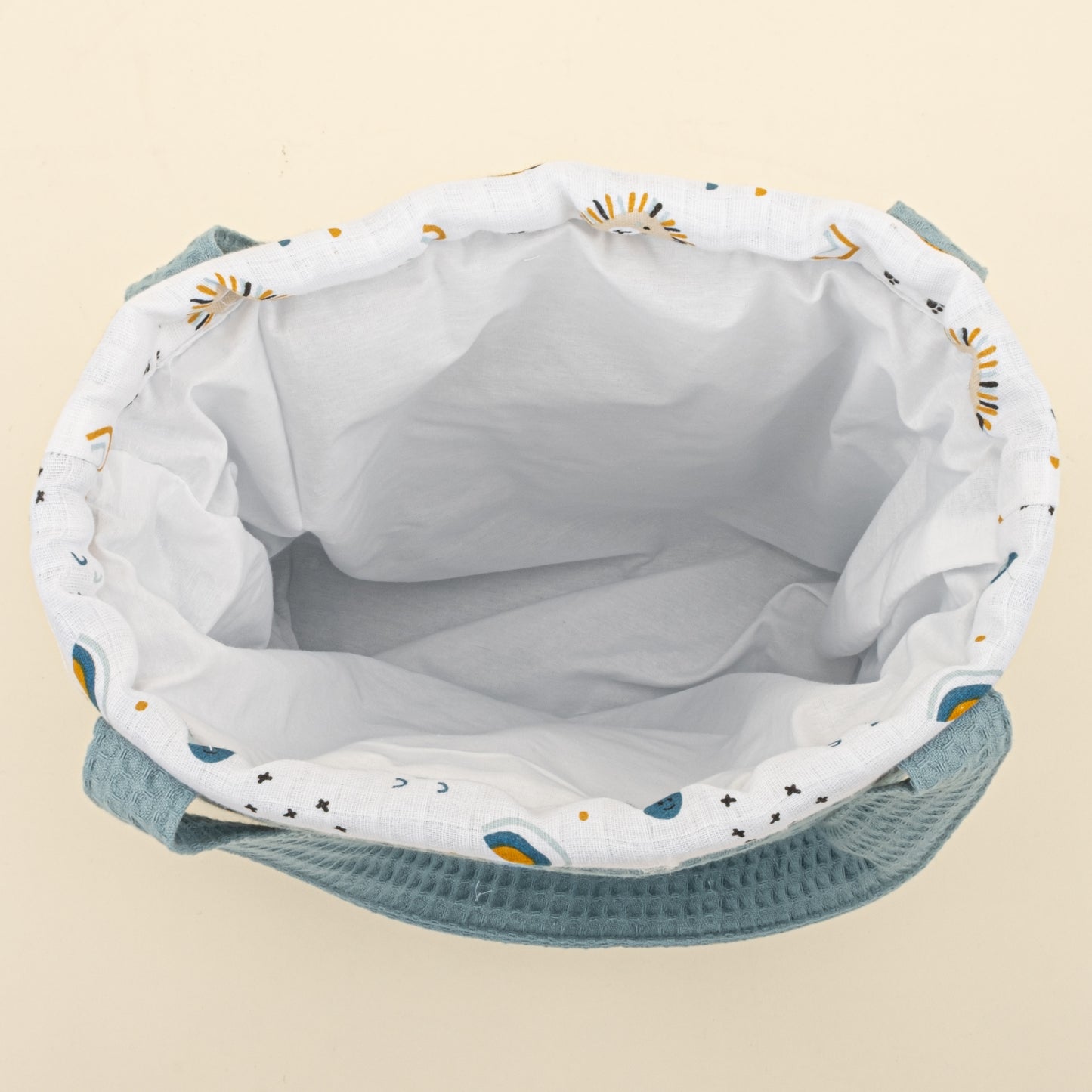 İndirimli Ürün - Bebek Bakım Çantası - Petrol Mavisi Petek - Zoo