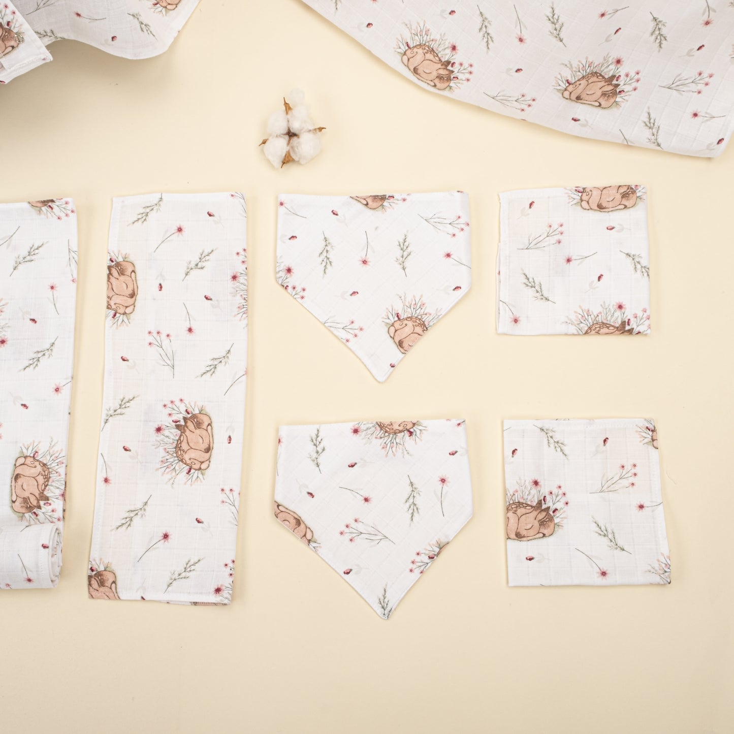 9 Parça Avantajlı Set - Tek Taraflı - Uykucu Ceylan