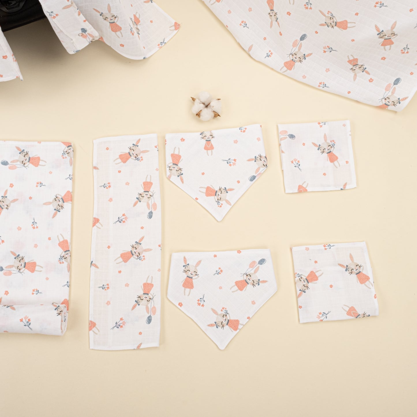 9 Parça Avantajlı Set - Tek Taraflı - Tavşan