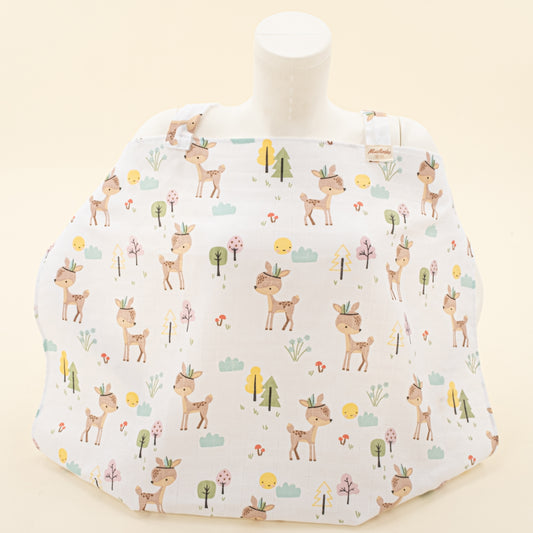 Çift Katlı Muslin Emzirme Önlüğü - Ceylan