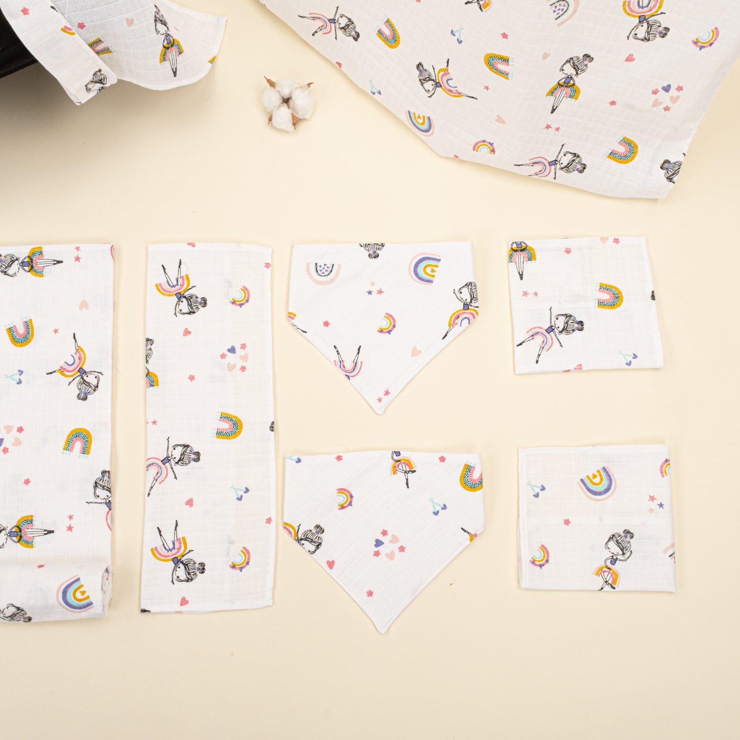 9 Parça Avantajlı Set - Tek Taraflı - Balerin