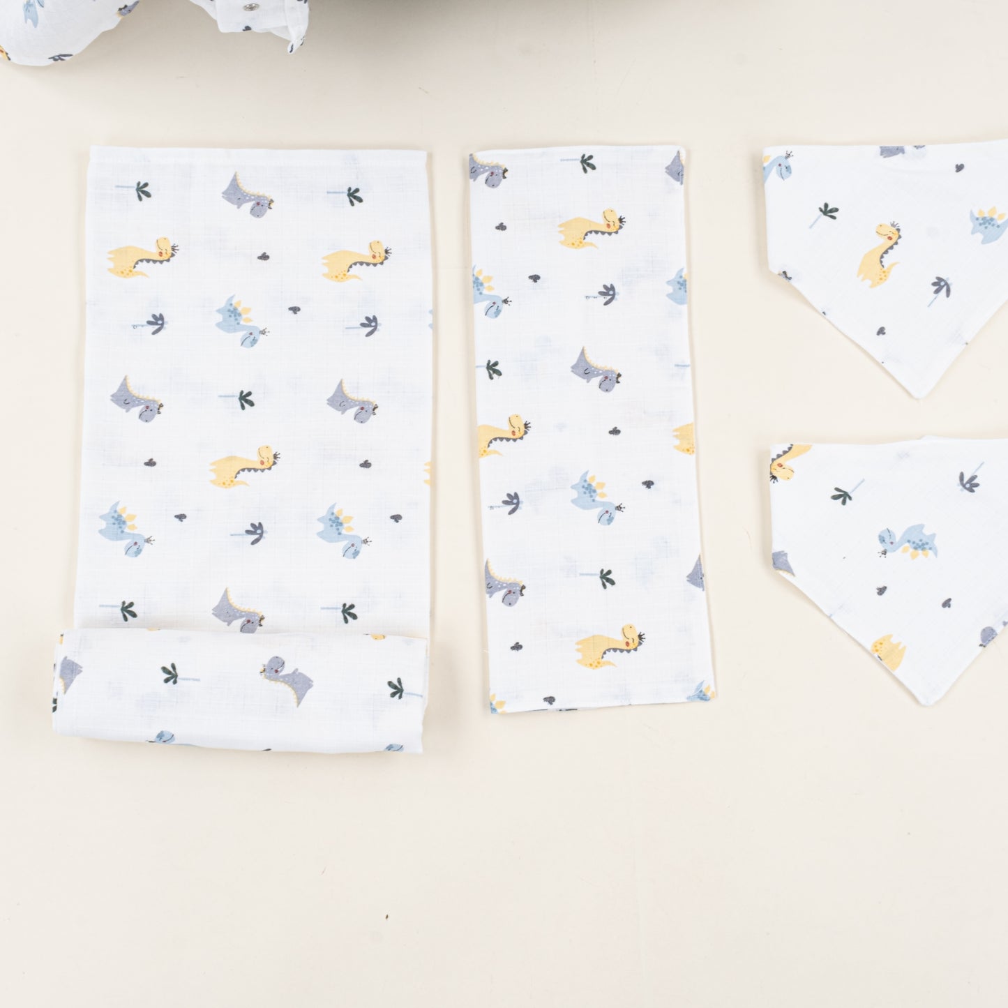 9 Parça Avantajlı Set - Tek Taraflı - Dino
