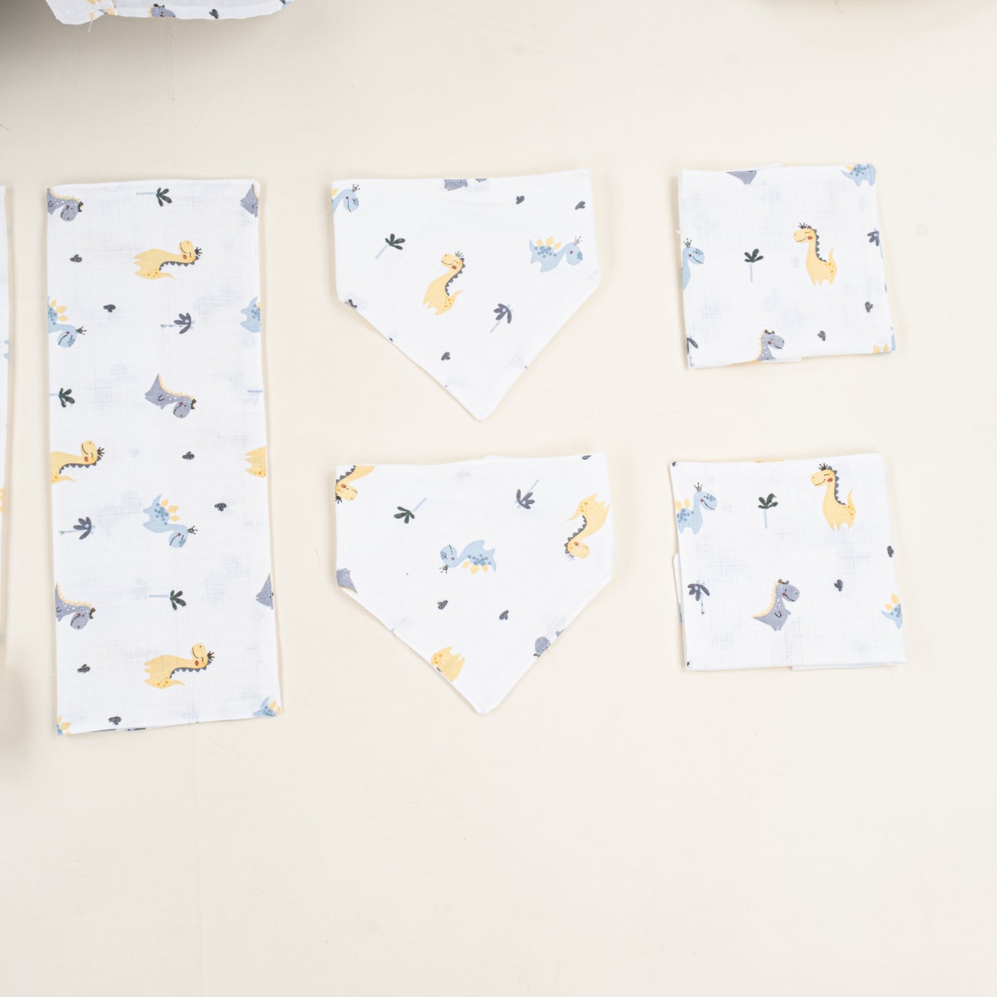 9 Parça Avantajlı Set - Tek Taraflı - Dino