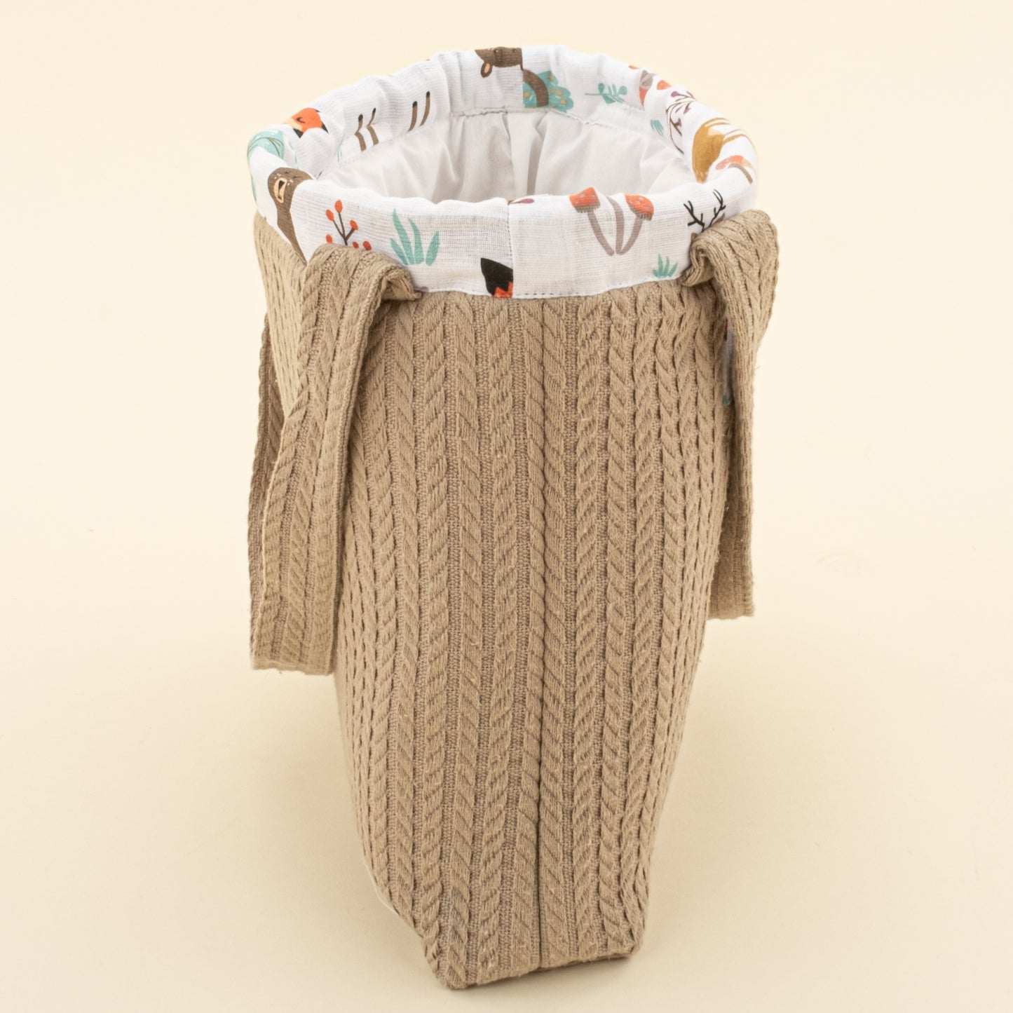 Bebek Bakım Çantası - Taş Örgü - Orman