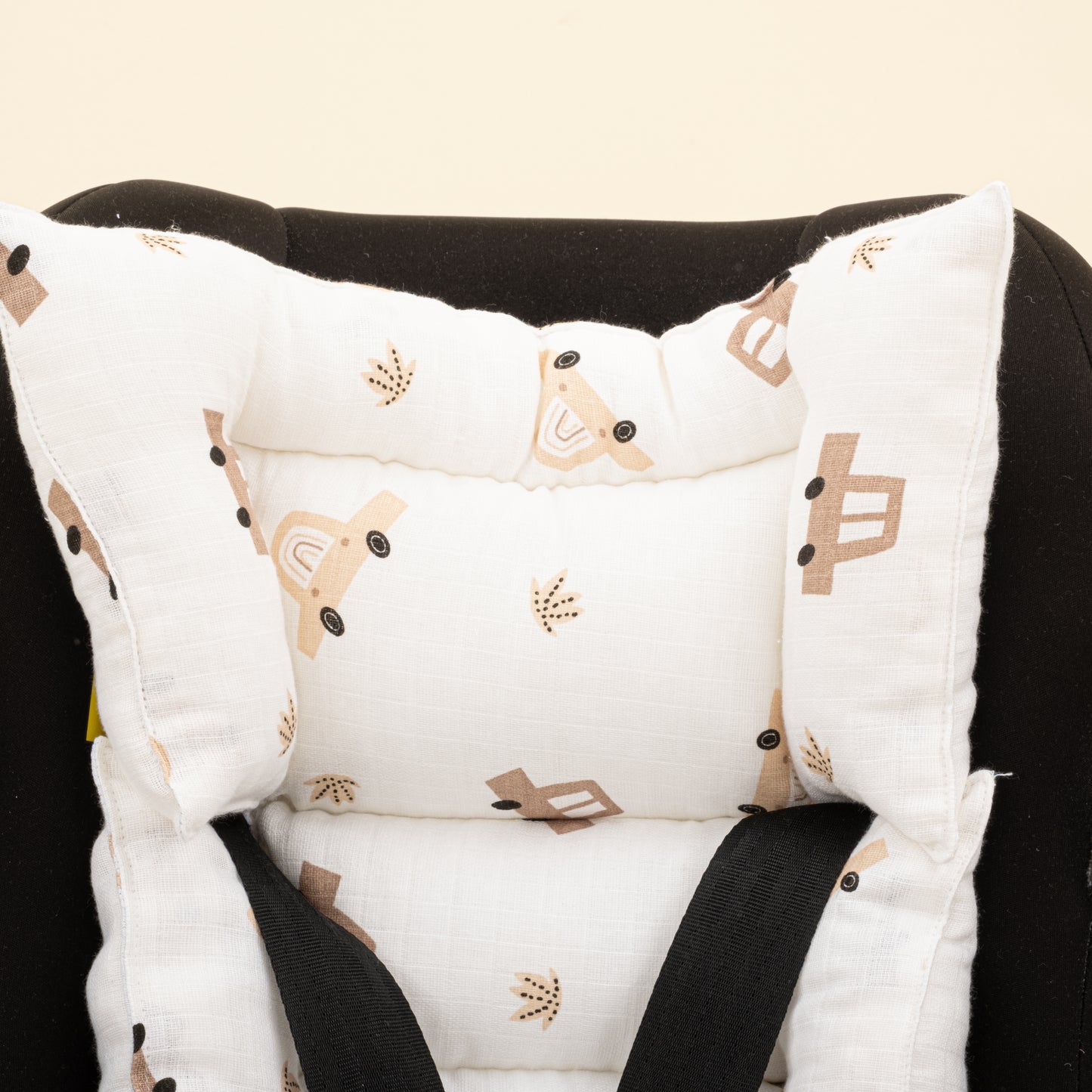 Puset Seti - Tek Taraflı - Kahverengi Arabalar