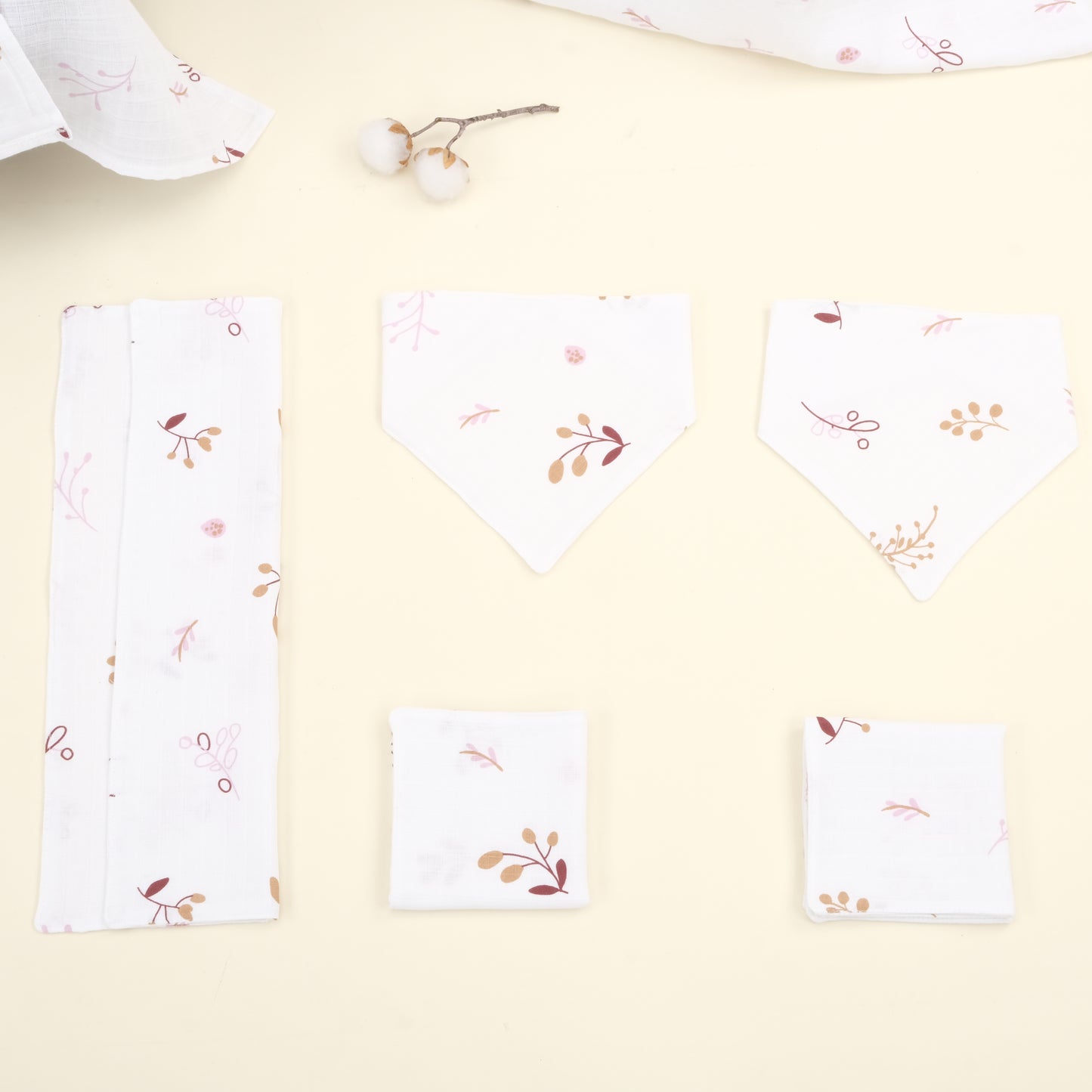 11 Parça Avantajlı Set - Tek Katlı - Pastel Bahce