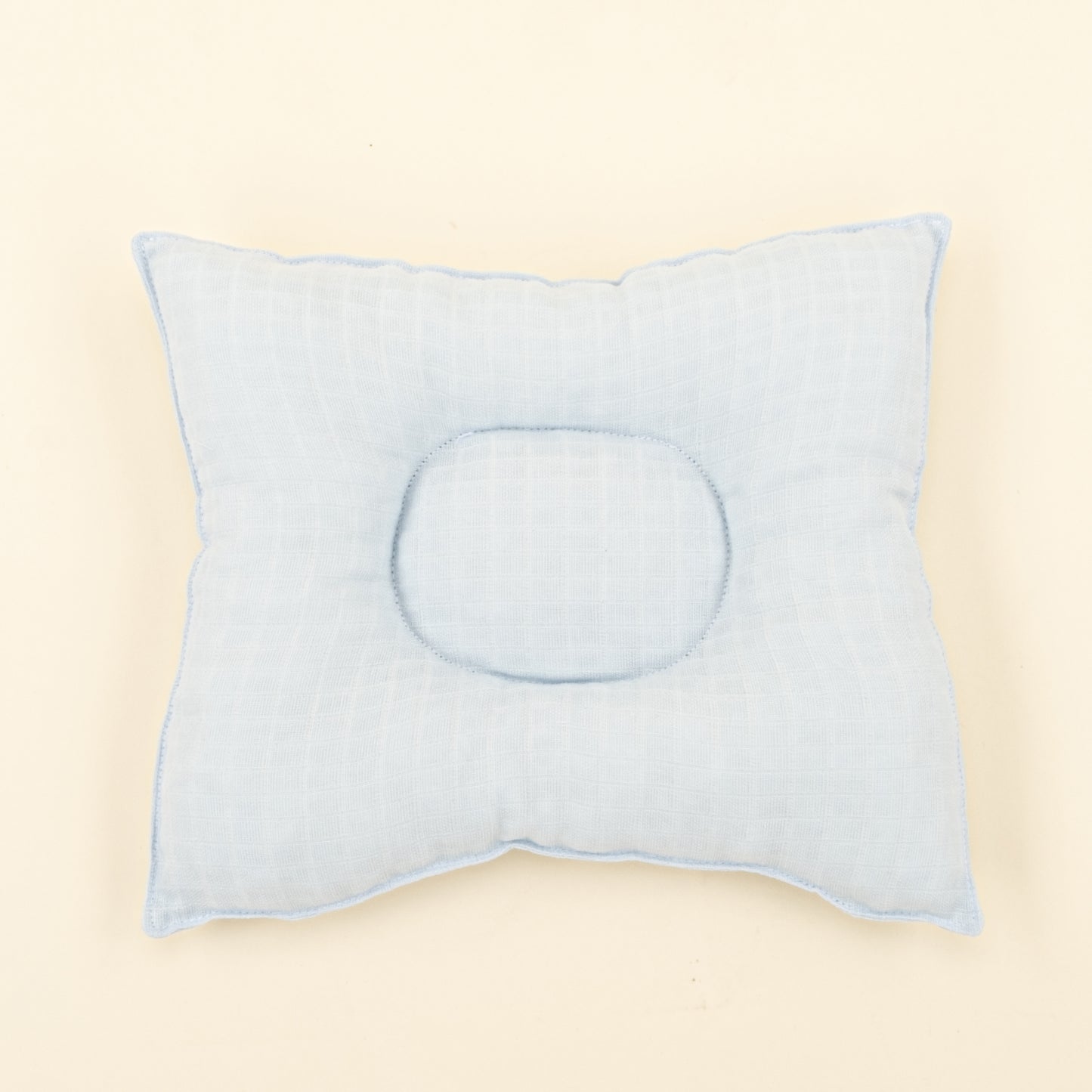 Baş Şekillendirici Yastık - Bebe Mavisi Muslin
