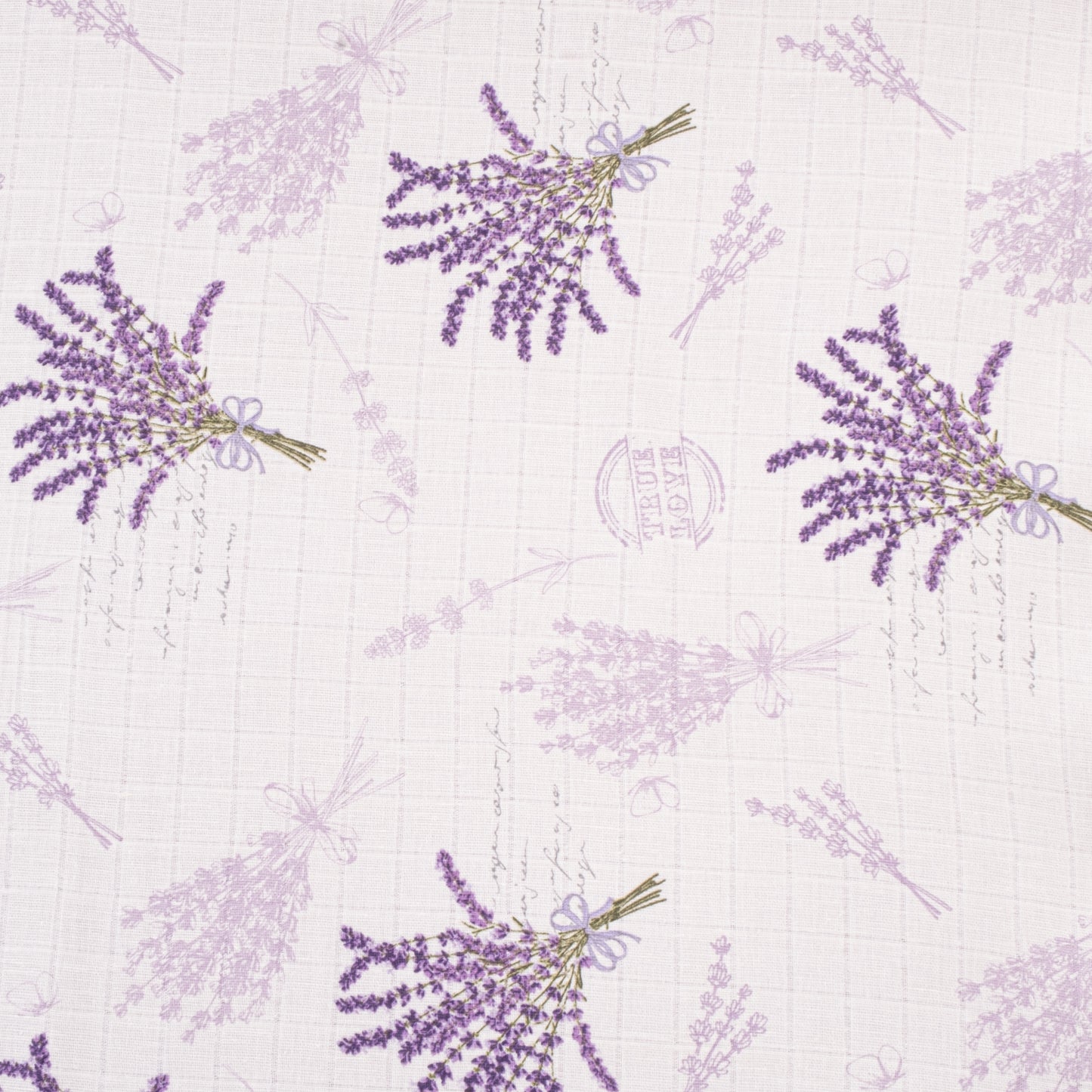 Bebek Muslin Nevresim Seti (Yorgan Kılıfı,Yastık Kılıfı,Lastikli Çarşaf) - Lila Muslin - Lavanta