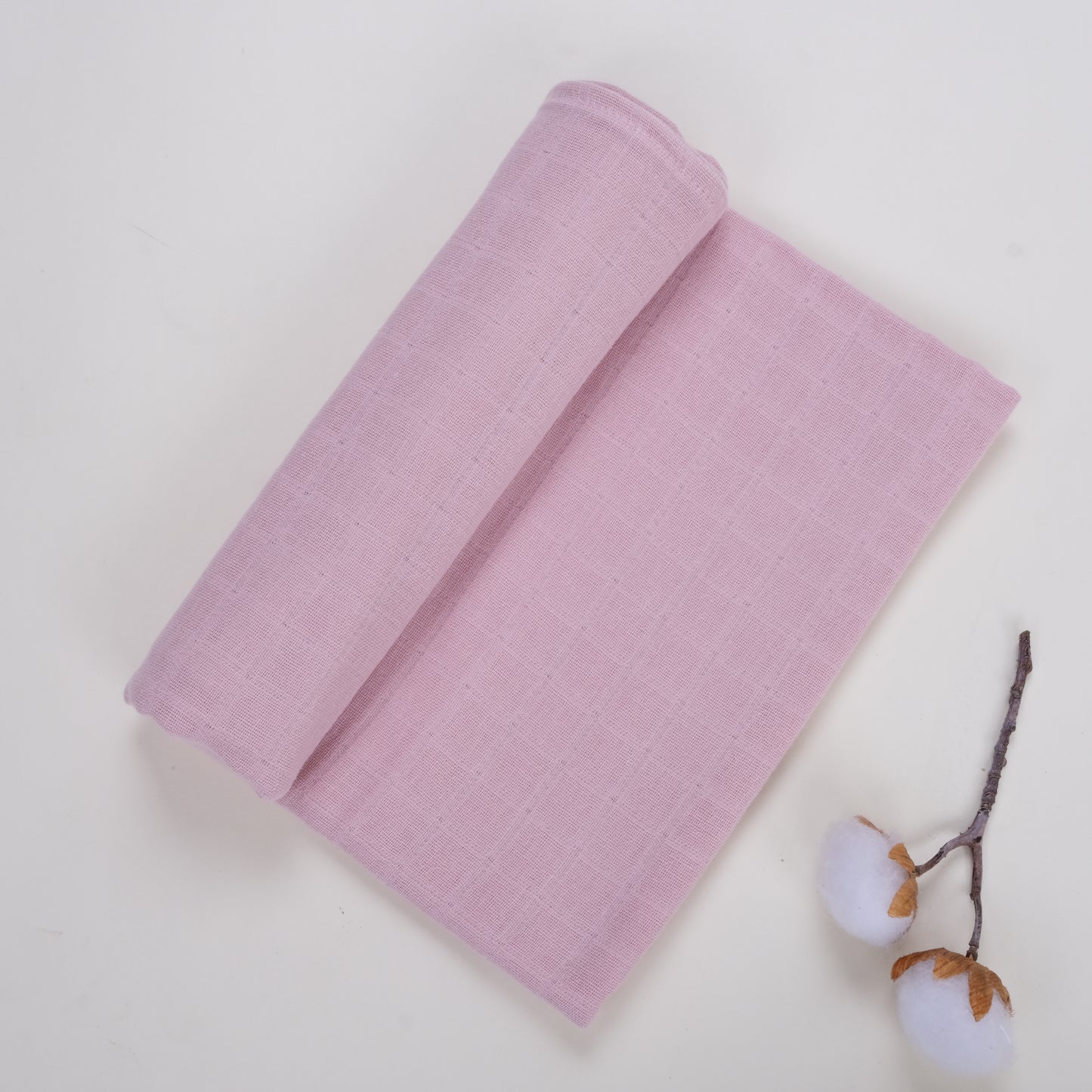 3lü Set - Müslin Örtü - Pudra / Pastel Bahce / Bebe Pembe