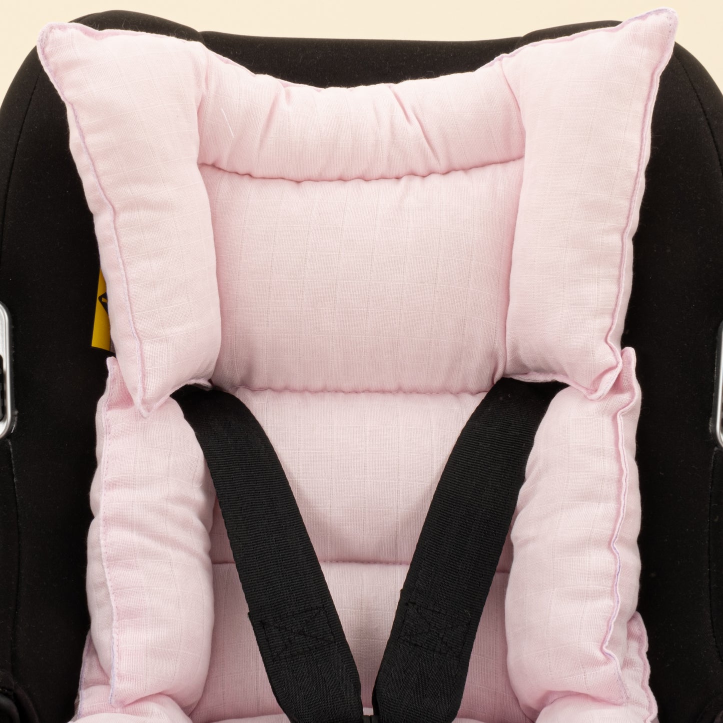 Puset Seti - Tek Taraflı - Bebe Pembe Muslin