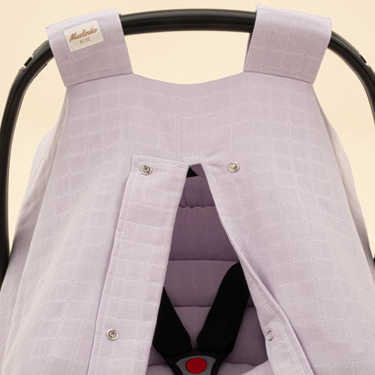 Puset Seti - Tek Taraflı - Lila Muslin