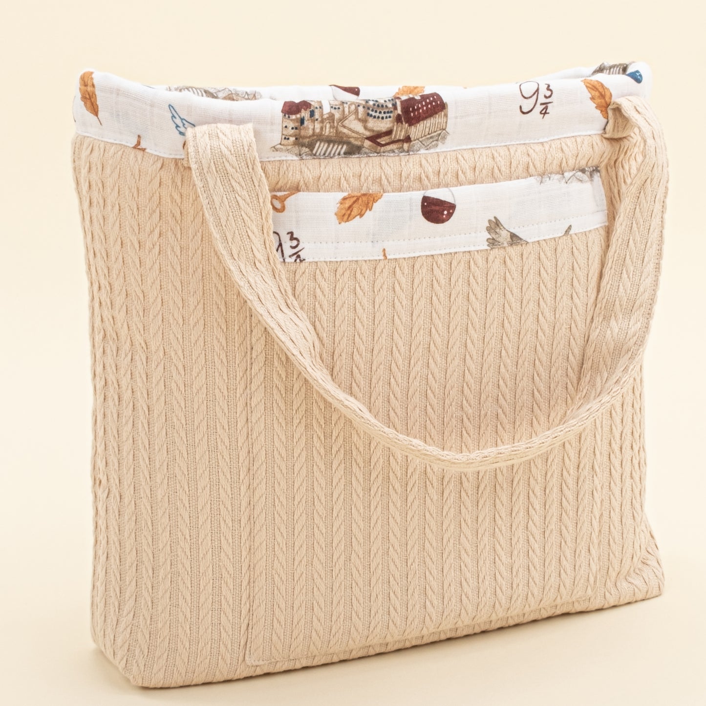 Bebek Bakım Çantası - Sütlü Kahve Örgü - Harry