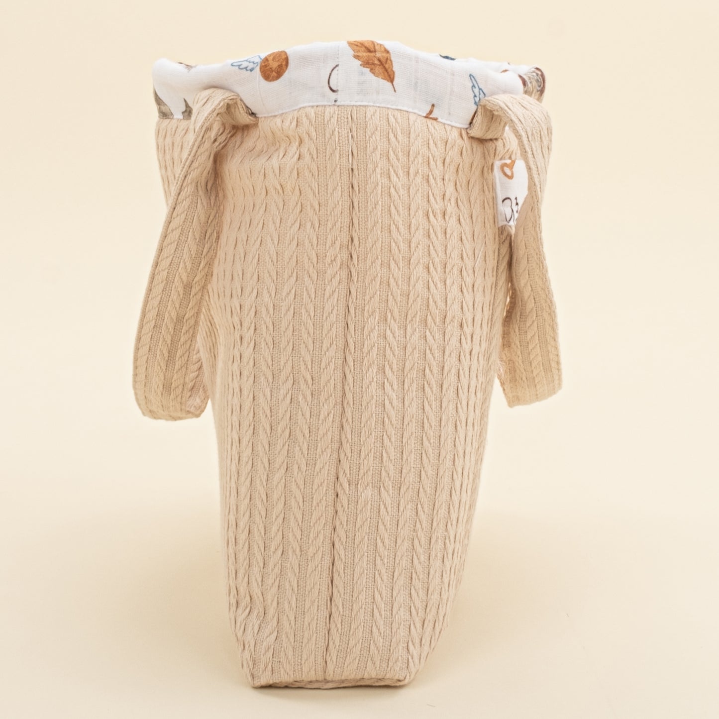 Bebek Bakım Çantası - Sütlü Kahve Örgü - Harry