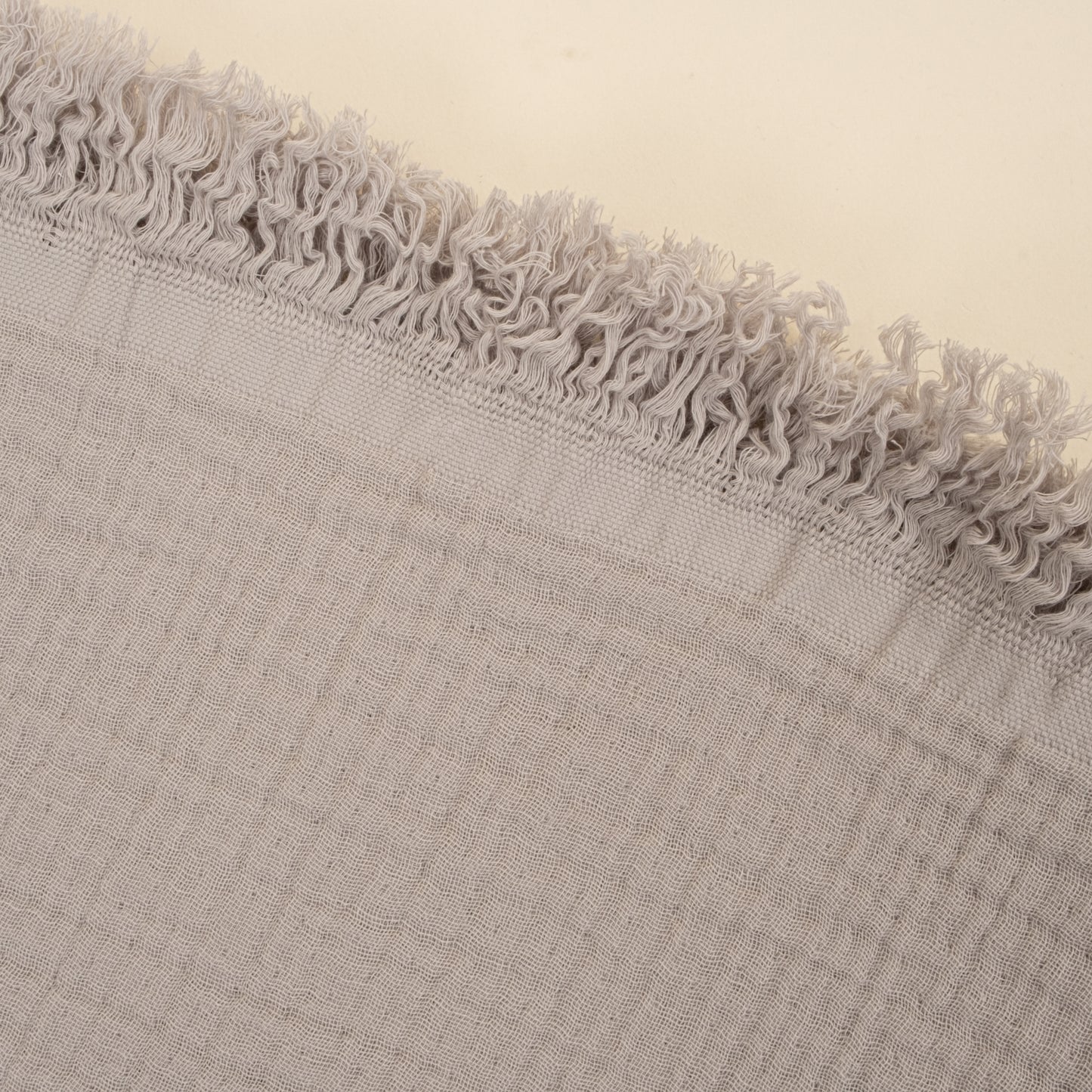Dört Katlı Organik Muslin - Gri