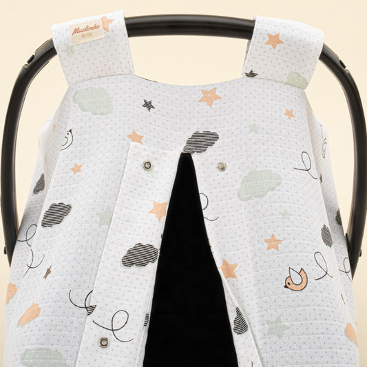 Puset Örtüsü - Tek Taraflı - Kuş