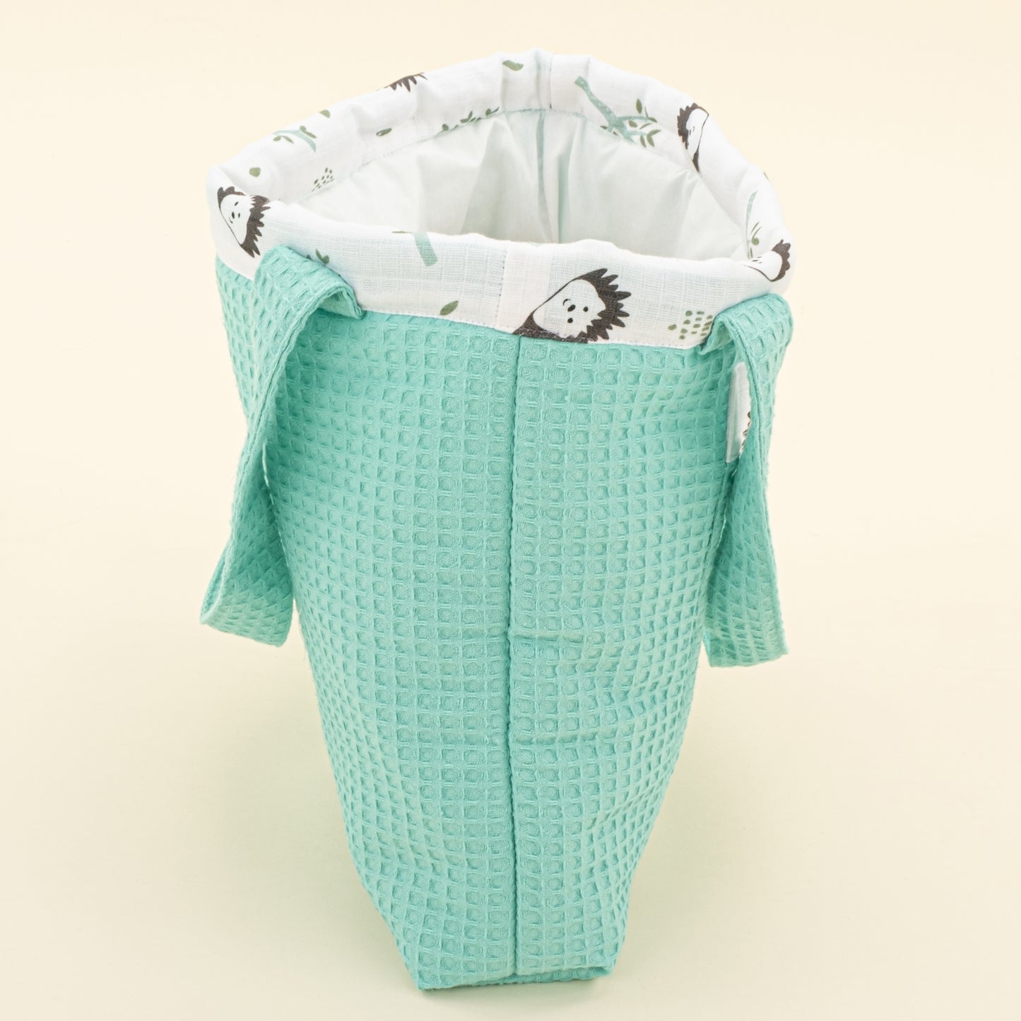 Bebek Bakım Çantası - Nil Yeşili Petek - Kirpi