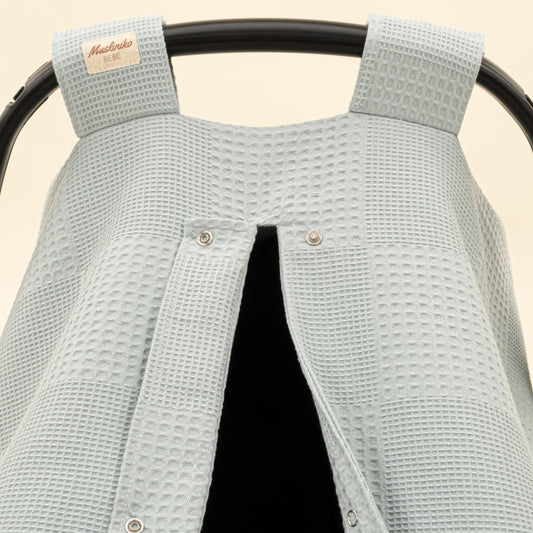 Puset Örtüsü - Tek Taraflı - Mint Waffle