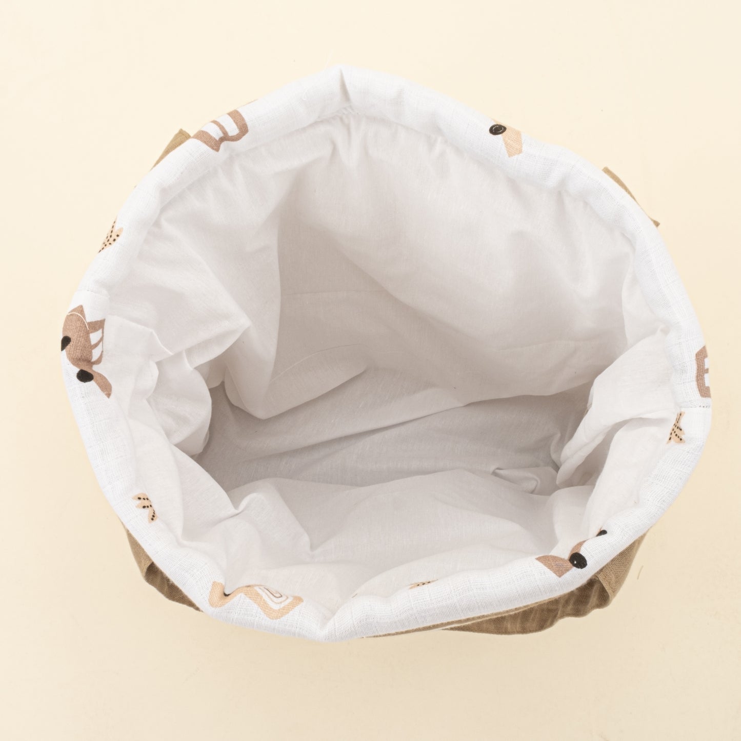 Bebek Bakım Çantası - Toprak Muslin - Kahverengi Arabalar