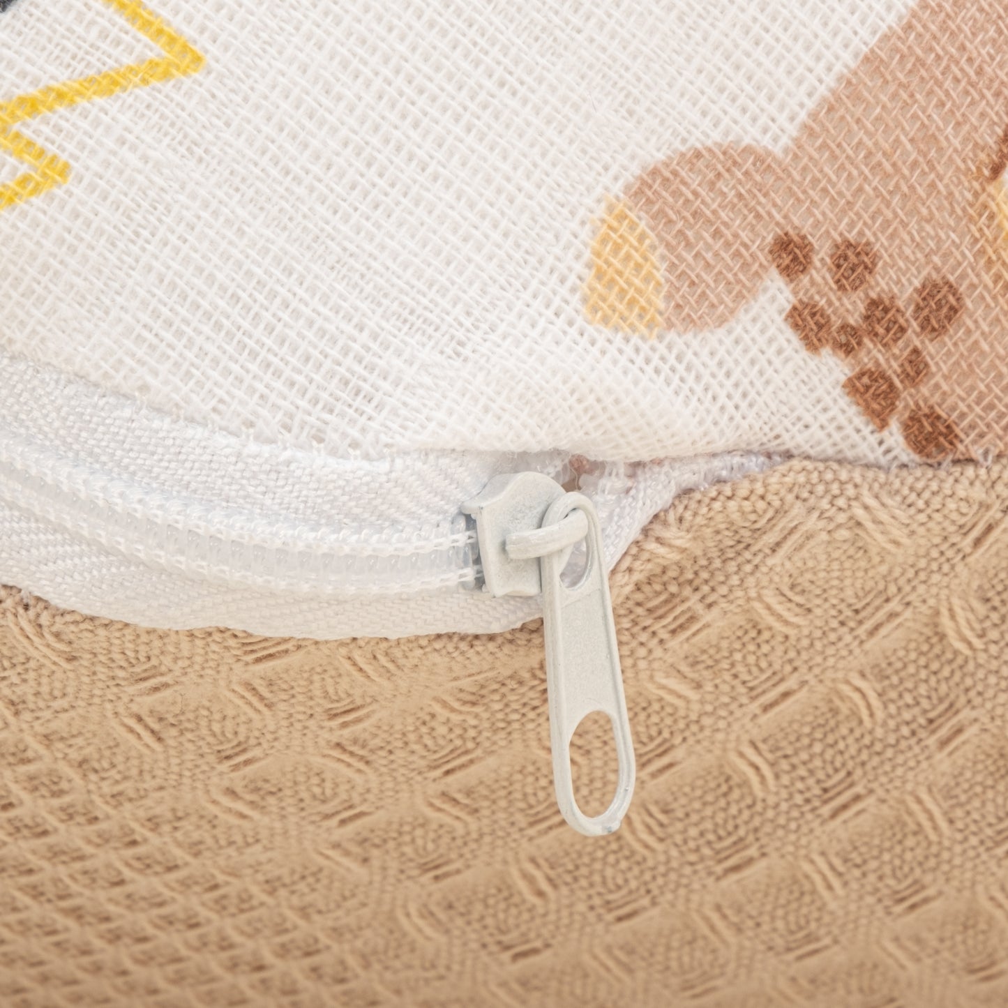 Emzirme Yastığı - Çift Taraflı - Bej Waffle - Ceylan