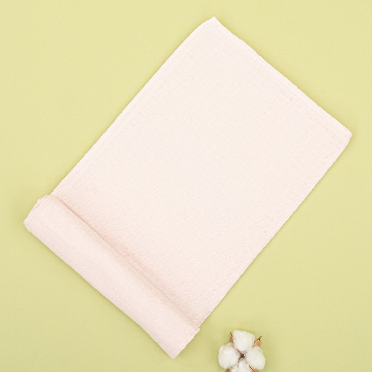 Müslin Örtü - Bebe Pembe Muslin
