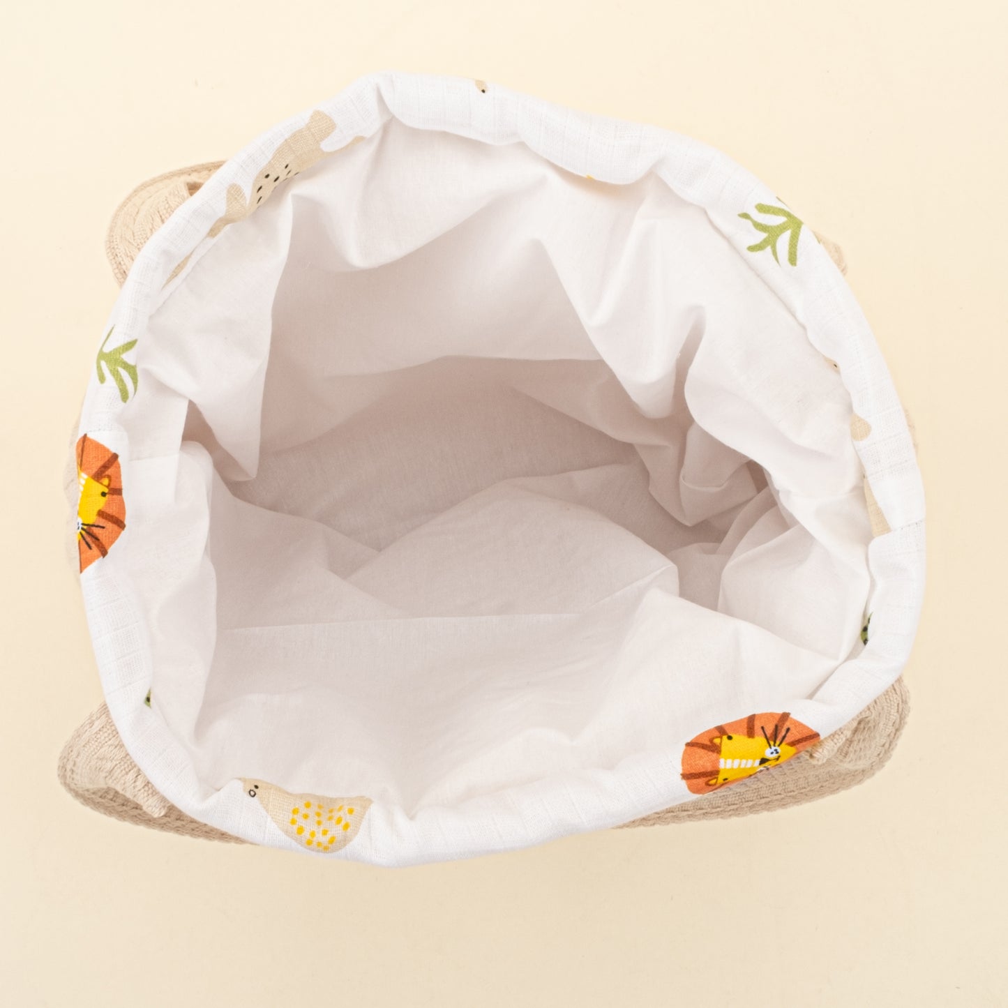 Bebek Bakım Çantası - Sütlü Kahve Örgü - Aslan