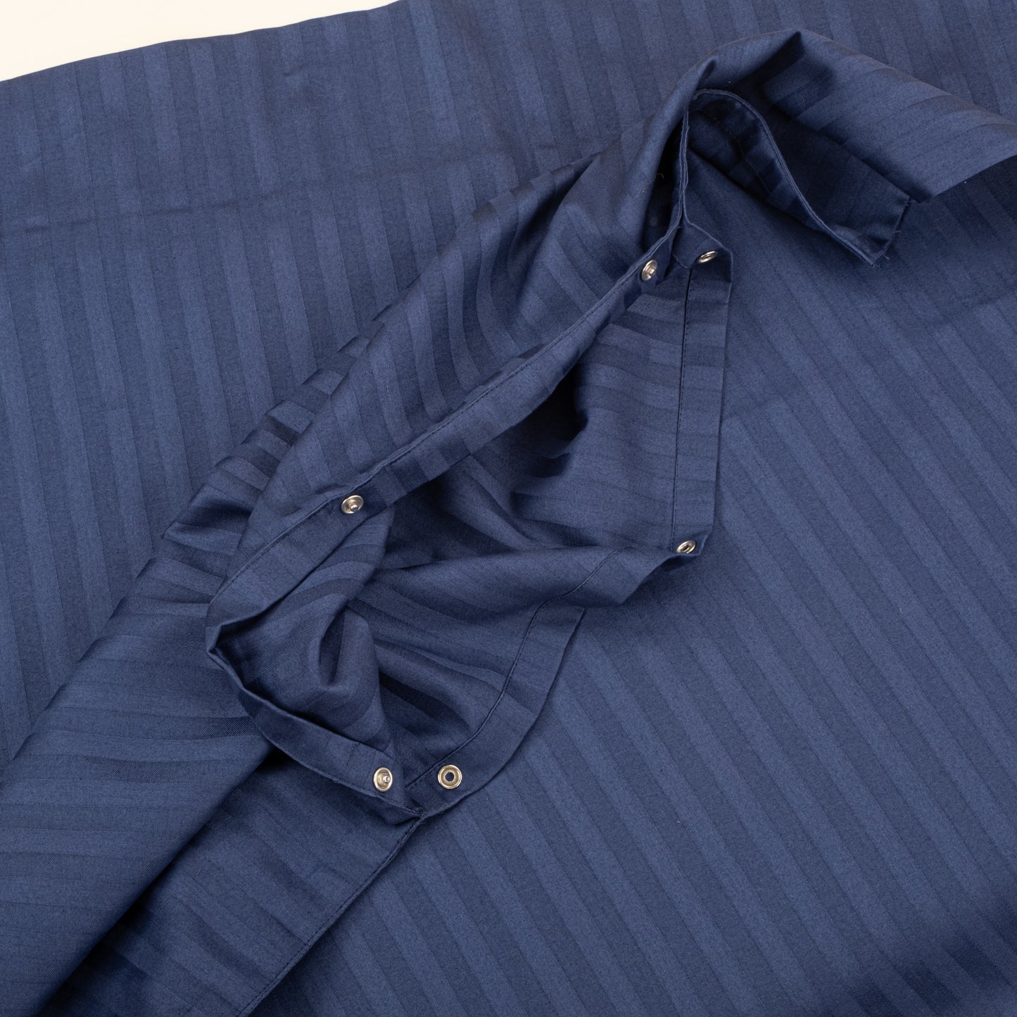 Bebek Saten Nevresim Seti (Yorgan Kılıfı,Yastık Kılıfı,Lastikli Çarşaf) - Lacivert Saten