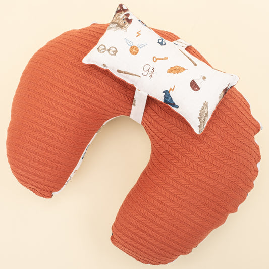 Emzirme Yastığı - Çift Taraflı - Kiremit Örgü - Harry