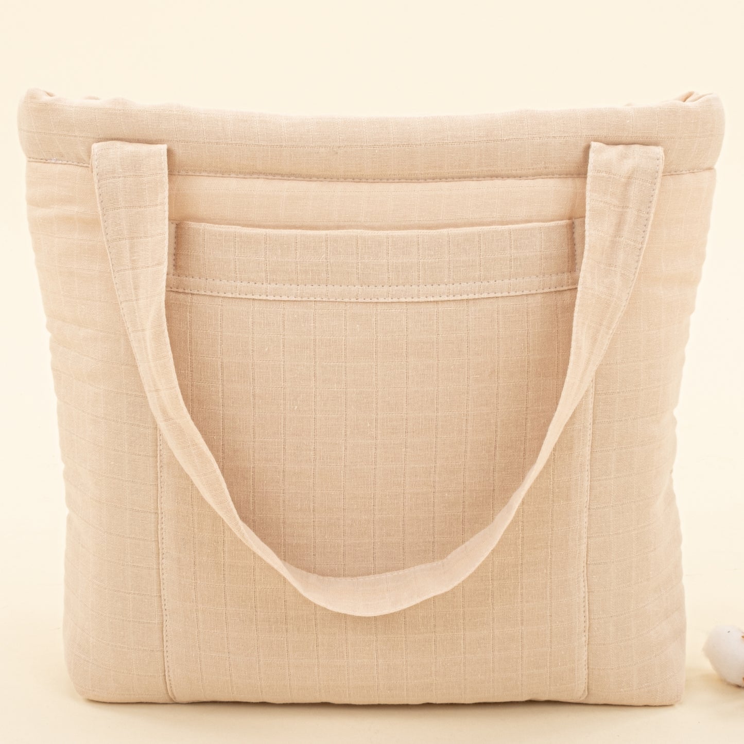 Bebek Bakım Çantası - Kumsal Beji Muslin