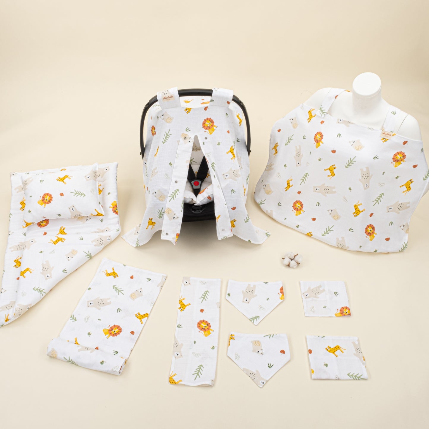 10 Parça Avantajlı Set - Tek Katlı - Aslan