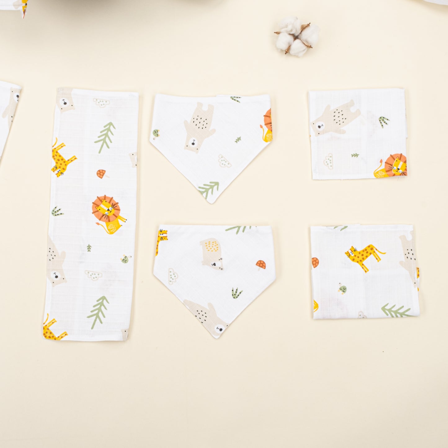 10 Parça Avantajlı Set - Tek Katlı - Aslan