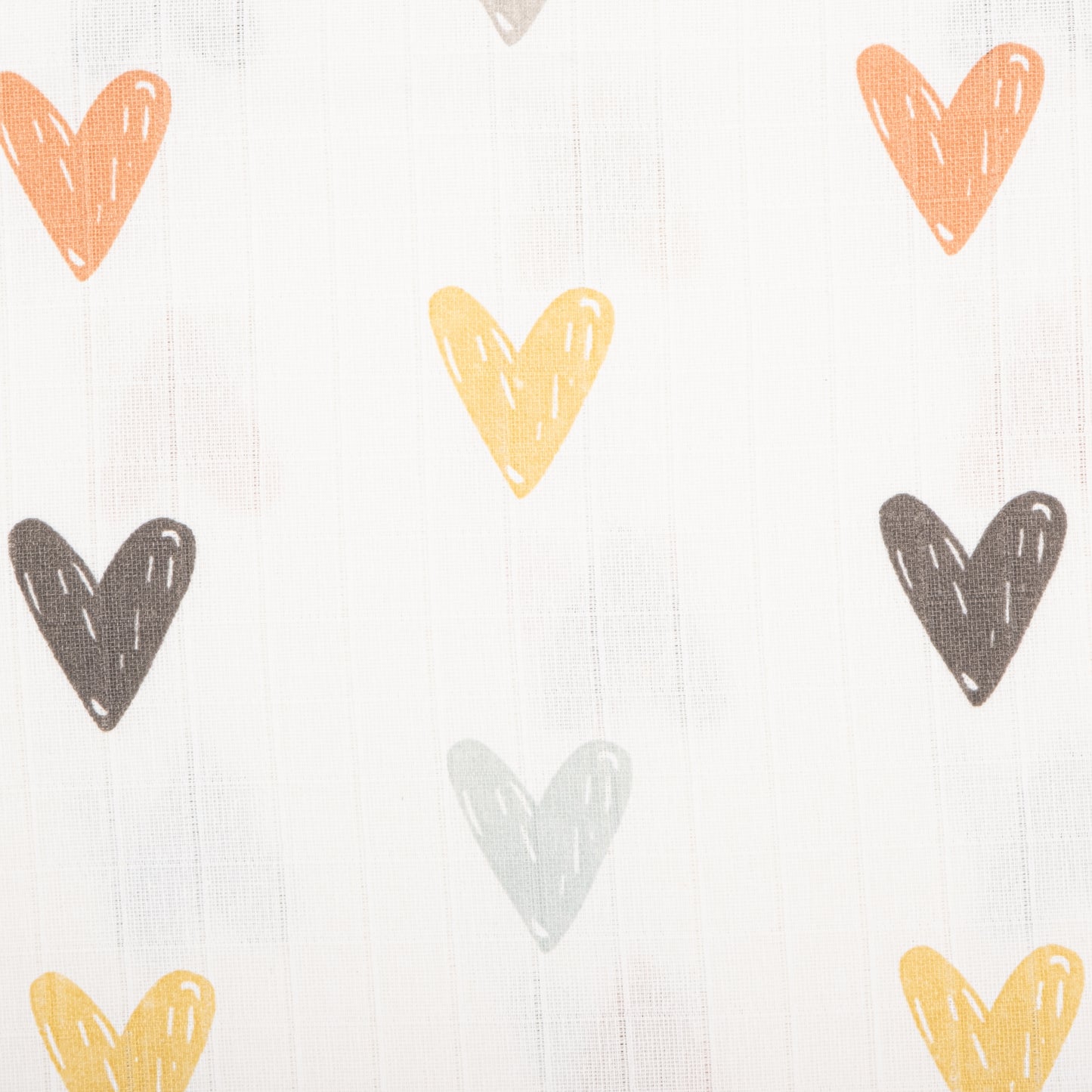 Müslin Örtü - Kalpler