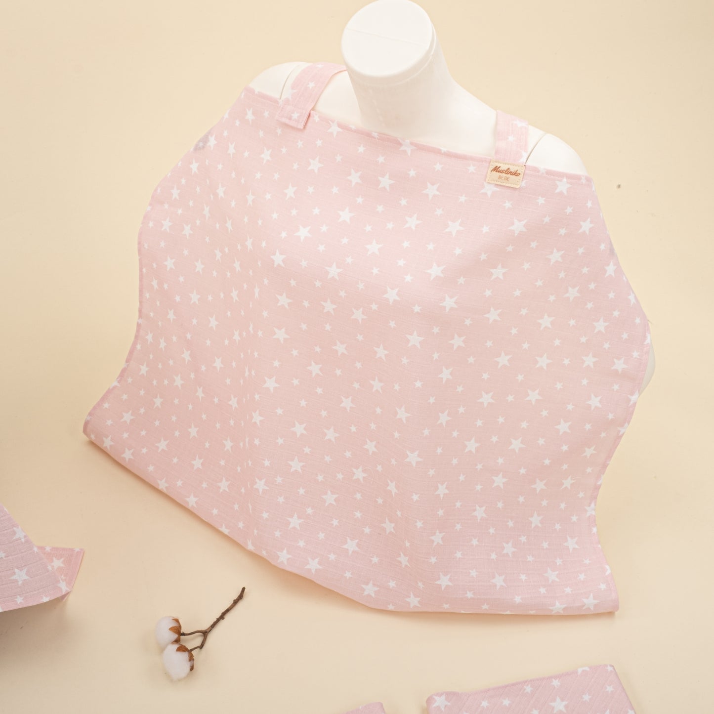 9 Parça Avantajlı Set - Tek Taraflı - Pembe Minik Yıldızlar