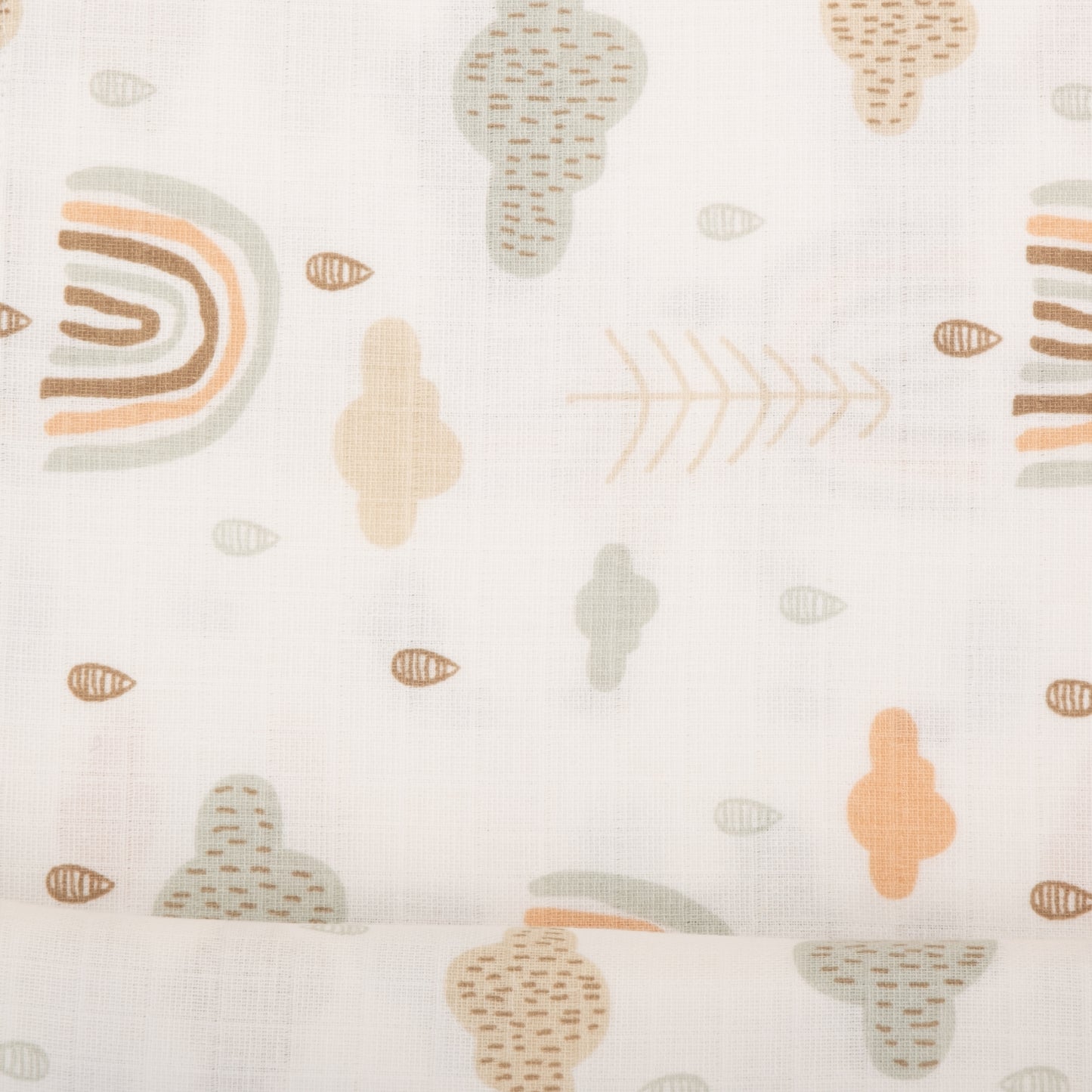 Müslin Örtü - Yeşil Gökkuşağı