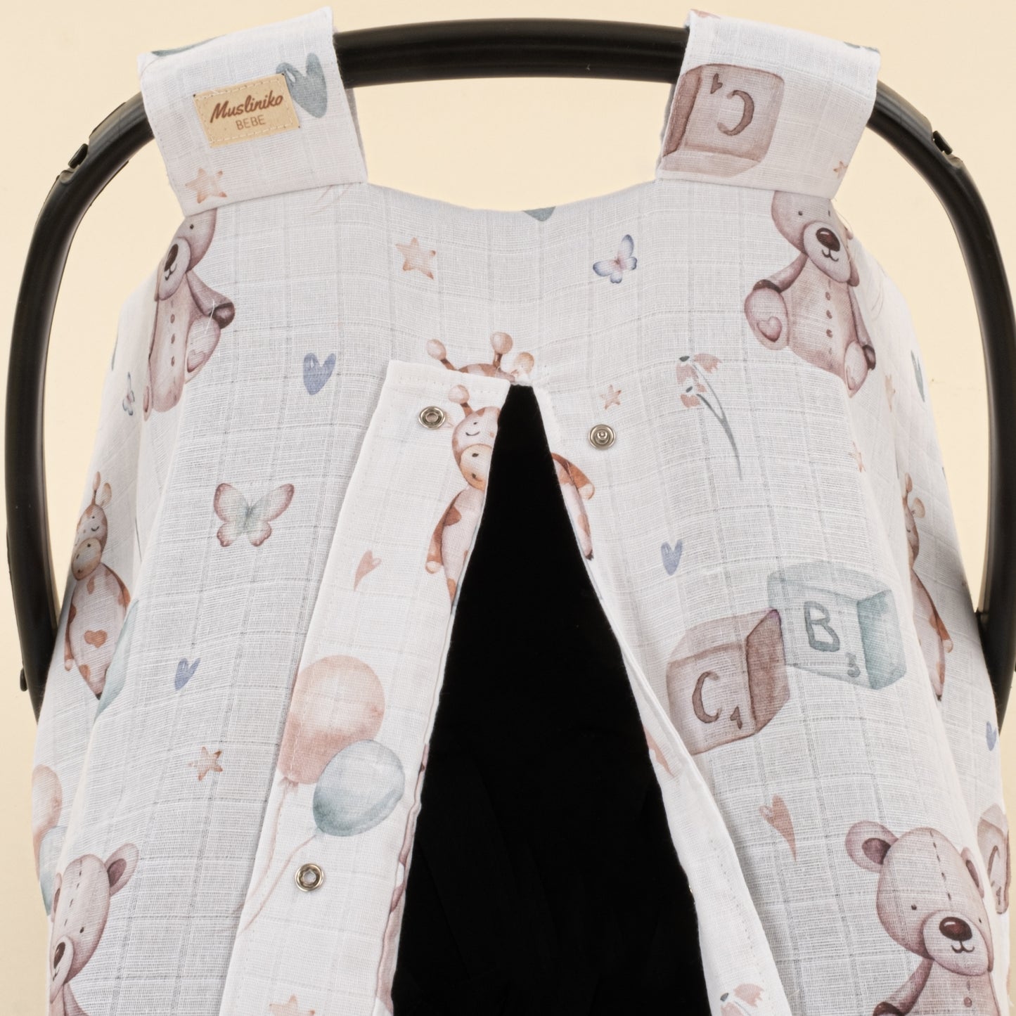 Puset Örtüsü - Tek Taraflı - Sevimli Ayıcıklar