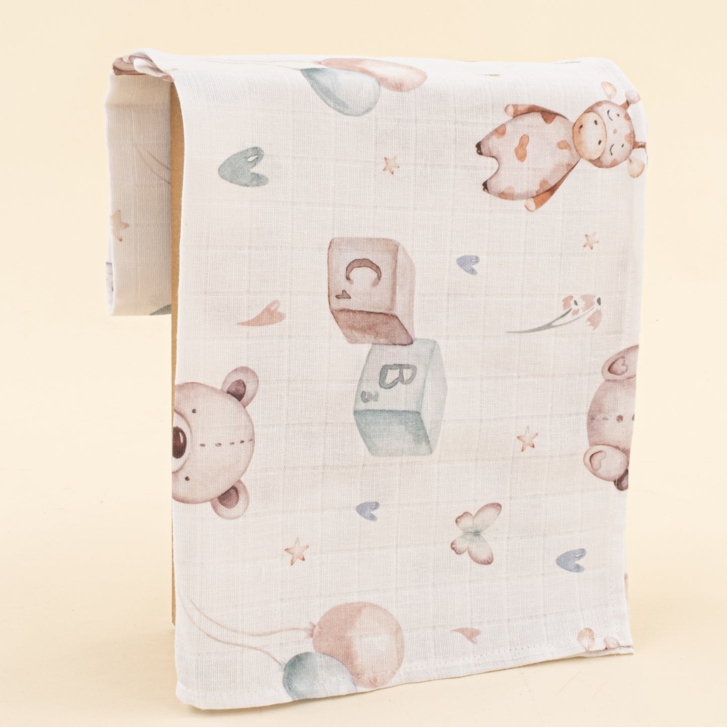 Müslin Örtü - Sevimli Ayıcıklar