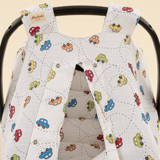 Puset Seti - Tek Taraflı - Renkli Arabalar