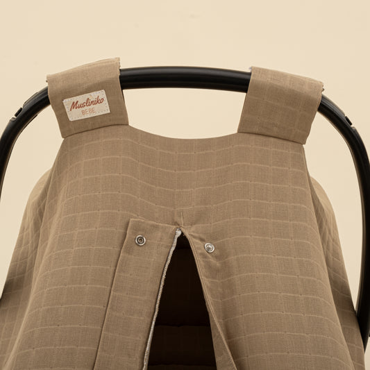 Puset Seti - Tek Taraflı - Toprak Muslin