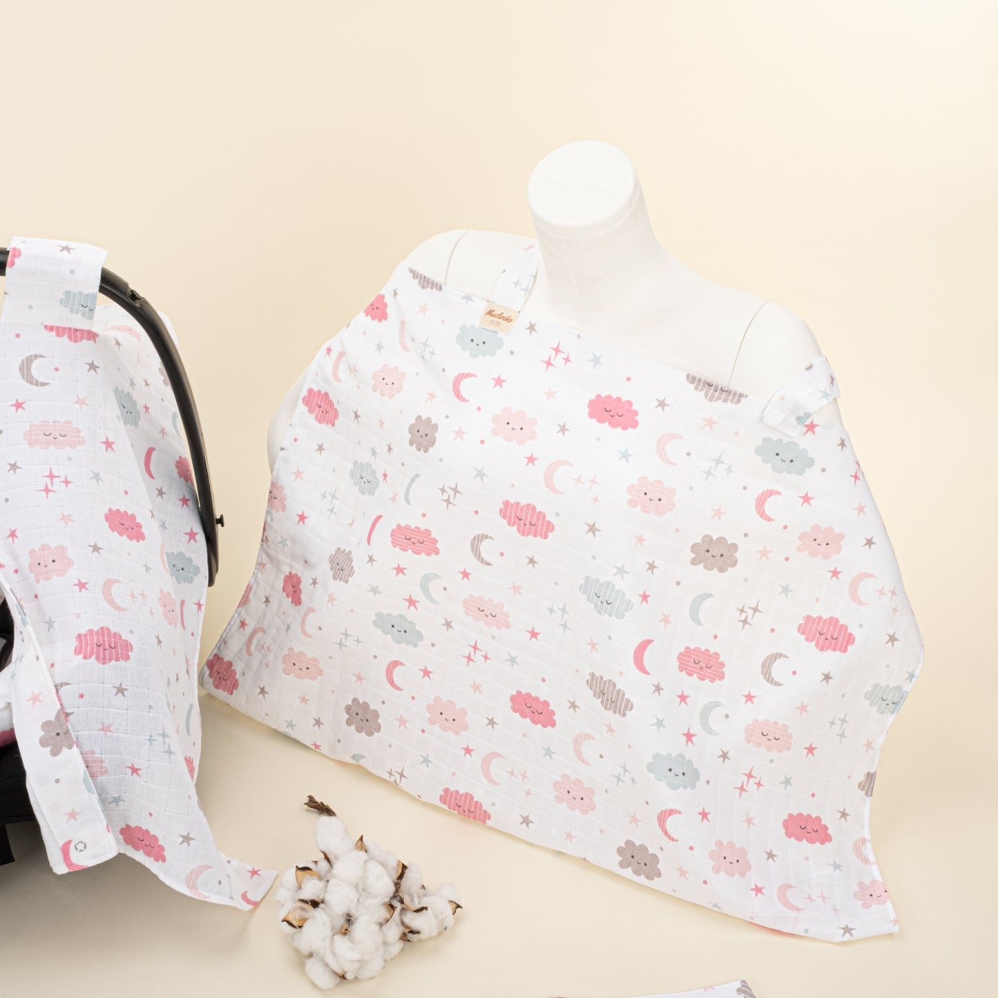 11 Parça Avantajlı Set - Tek Taraflı - Pembe Bulut