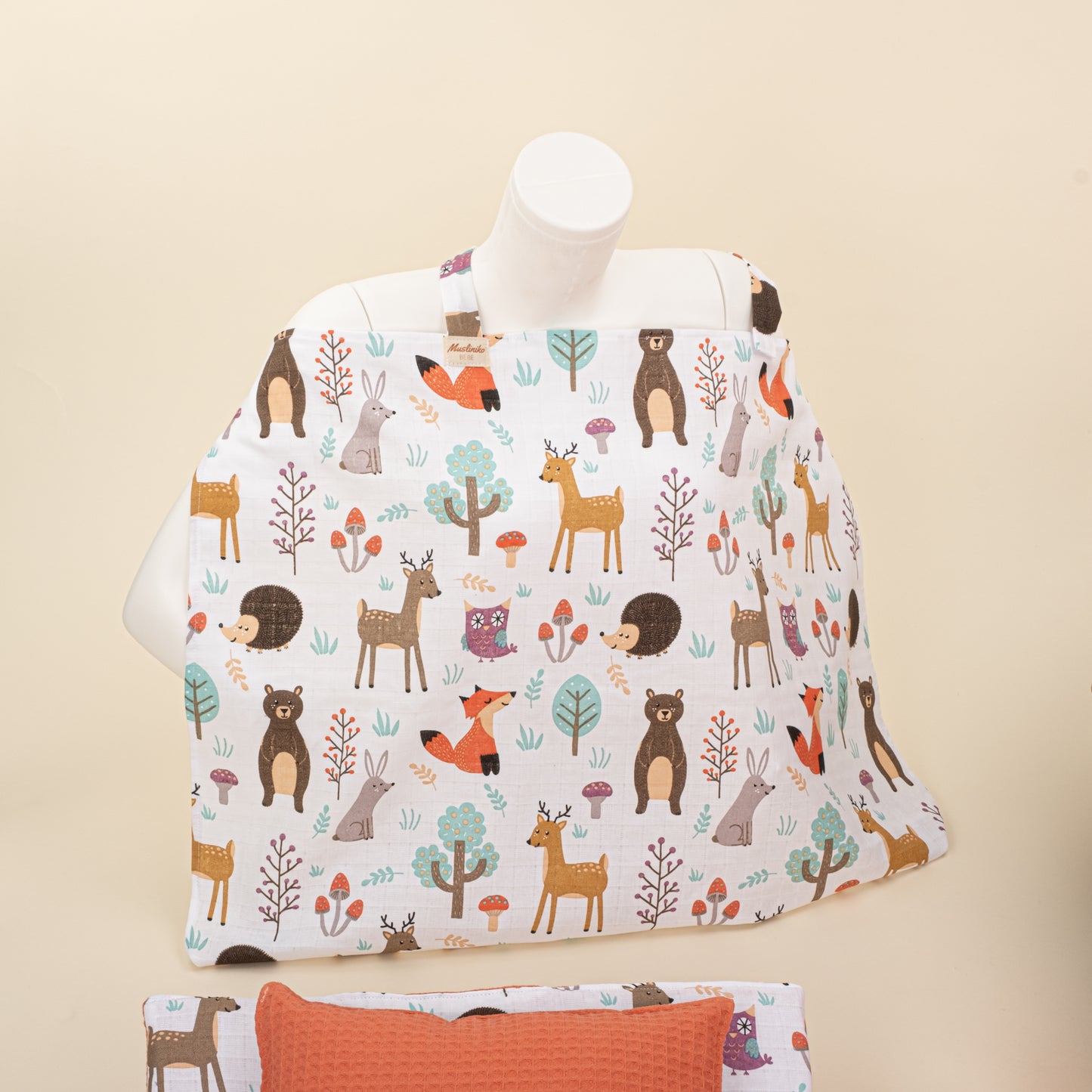 18 Parça Full Set - Çift Taraflı - Turuncu Petek - Orman