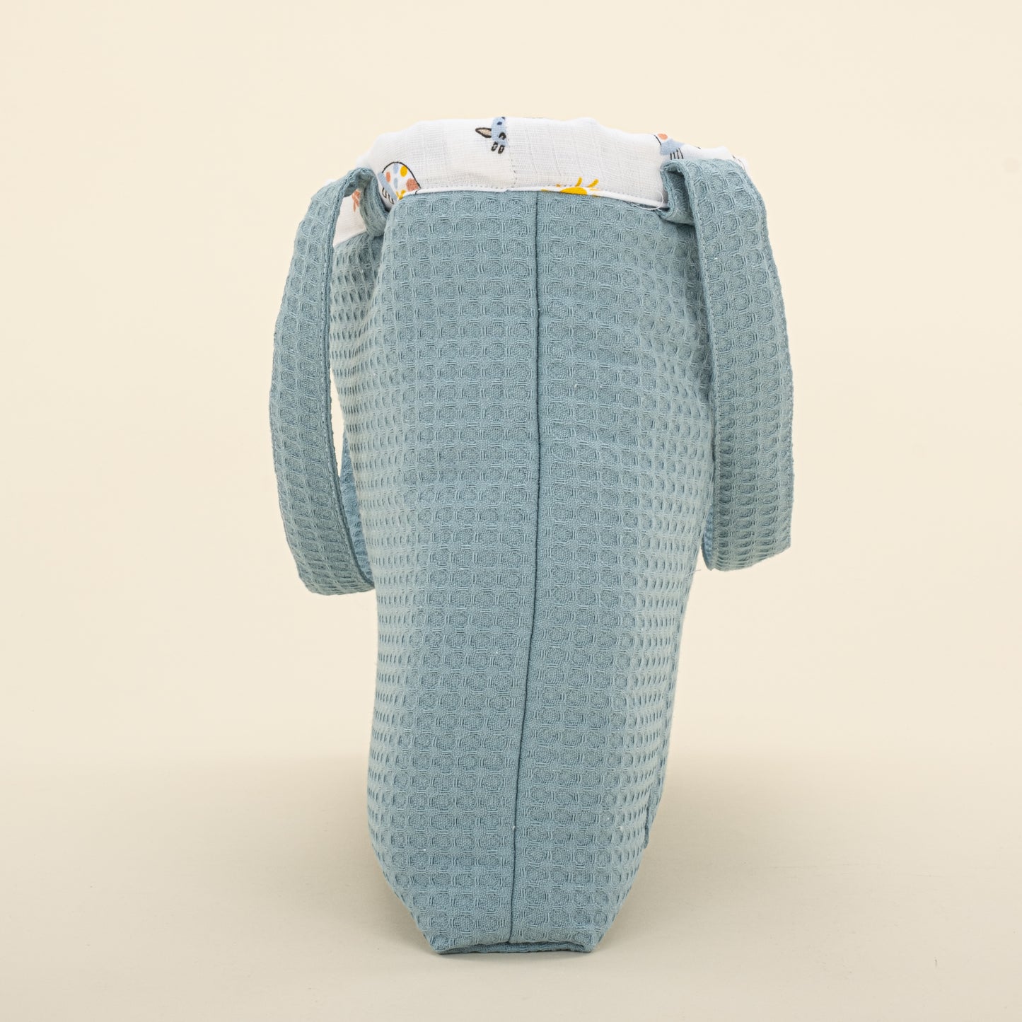 Bebek Bakım Çantası - Petrol Mavisi Petek - Mavi Canlılar