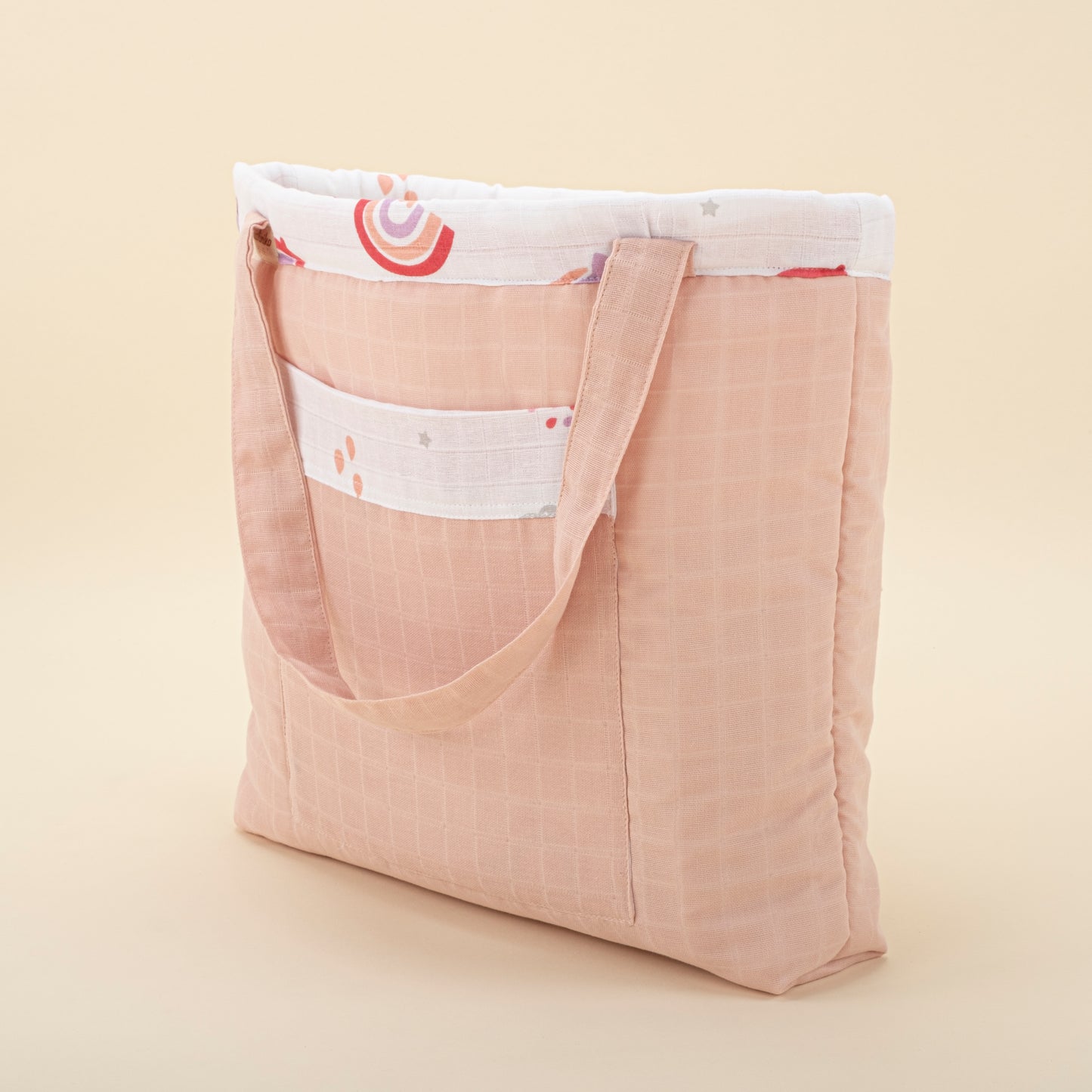 Bebek Bakım Çantası - Pembe Gökkuşağı