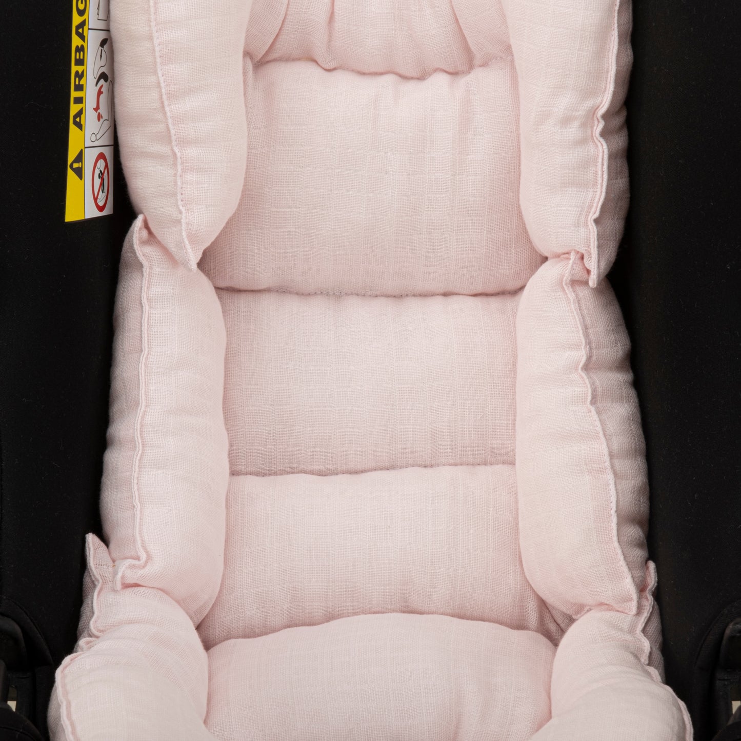 Puset Seti - Tek Taraflı - Bebe Pembe Müslin