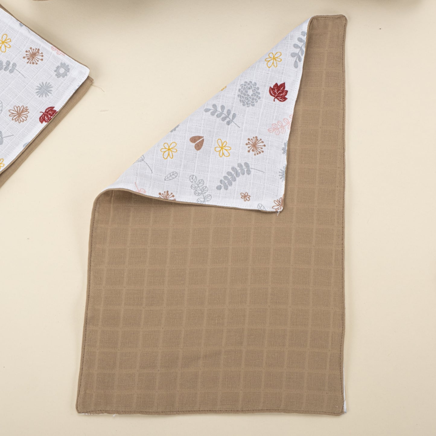 11 Parça Avantajlı Set - Çift Taraflı - Toprak Muslin - Bahar Desenleri