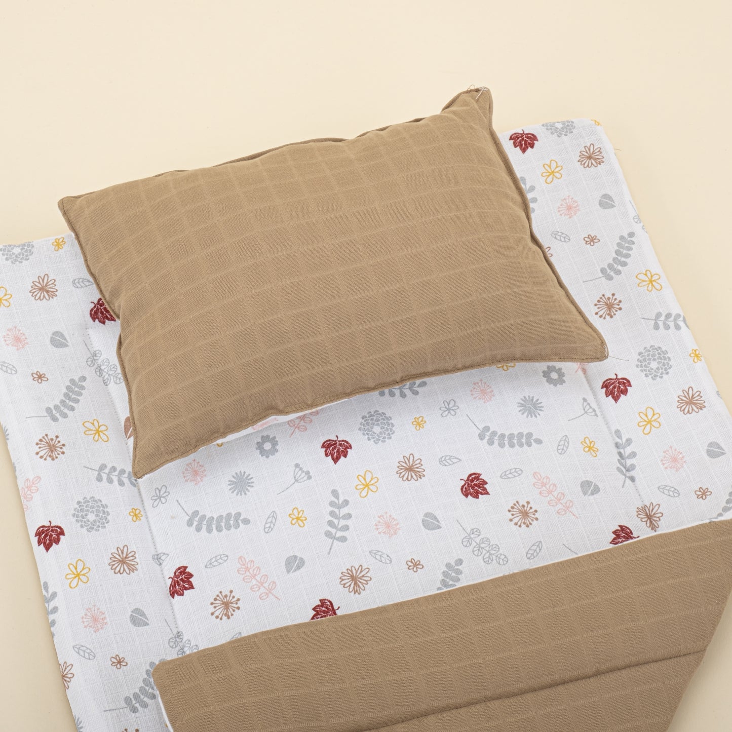 11 Parça Avantajlı Set - Çift Taraflı - Toprak Muslin - Bahar Desenleri