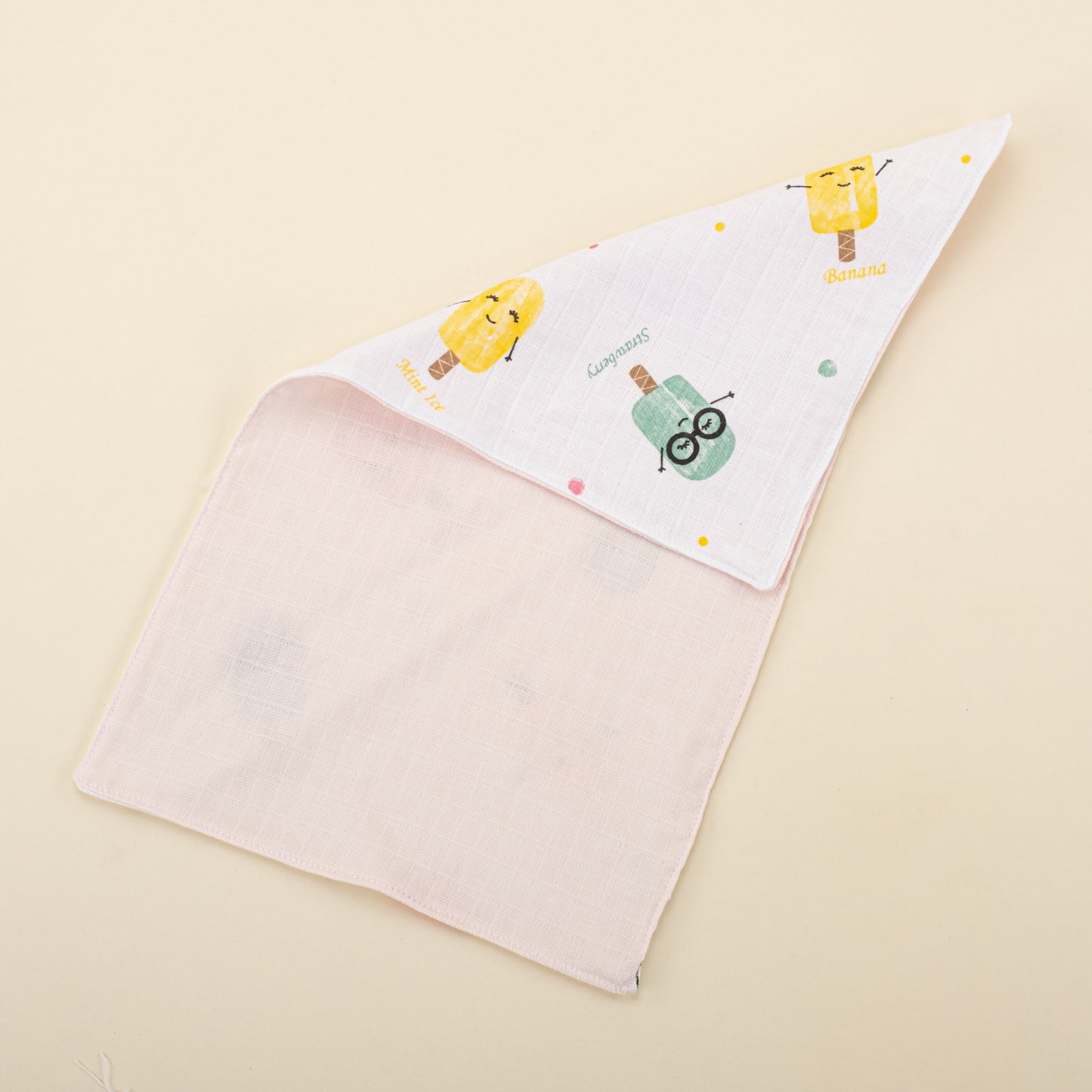 11 Parça Avantajlı Set - Çift Taraflı - Bebe Pembe Muslin - Dondurma