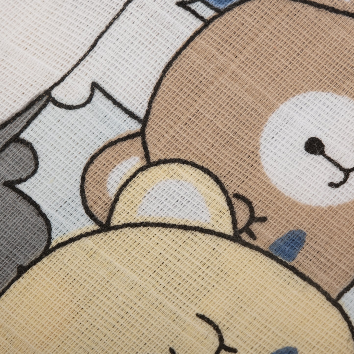 Müslin Örtü - Renkli Ayıcıklar