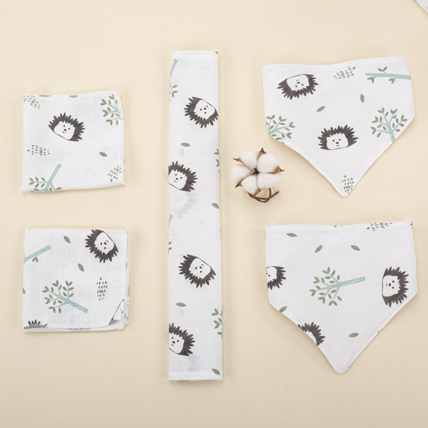 9 Parça Avantajlı Set - Çift Taraflı - Mint Petek - Kirpiler
