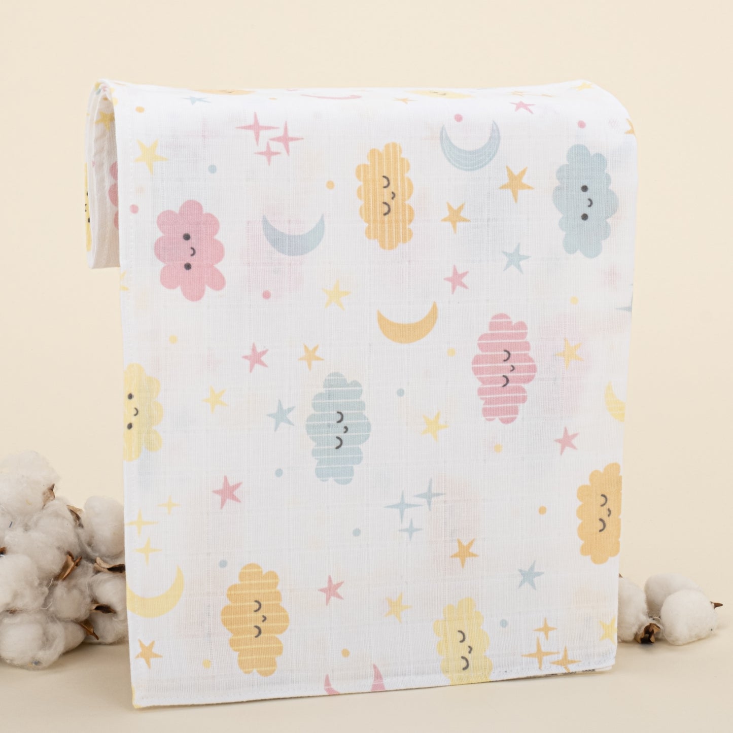 Müslin Örtü - Sarı Bulut