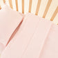 Bebek Yorgan Nevresim Seti - İki Katlı Organik Muslin - Bebe Pembe