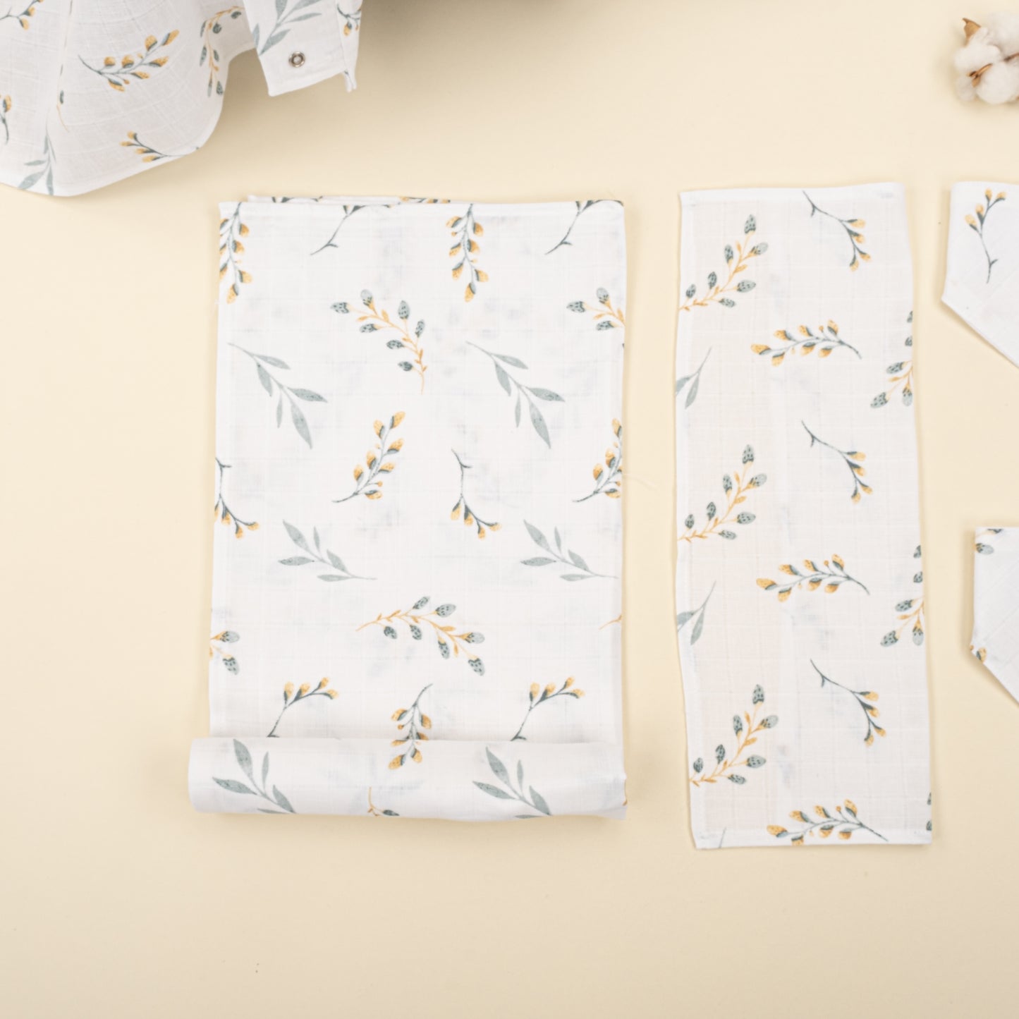 9 Parça Avantajlı Set - Tek Taraflı - Yapraklar